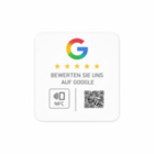 Google Bewertung NFC Sticker - PVC - 80,5 x 80,5 mm