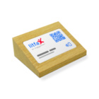 NFC Visitenkartenhalter aus Holz - hellbraun - inkl. 2mm Puffer