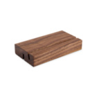 NFC Kartenhalter Holz - Walnuss - inkl. 2mm Puffer