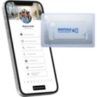 NFC Visitenkarte transparent - inkl. digitalen Profil (Basic - neutral)