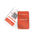 Treatwell NFC Karte - mit LOGO - PVC glänzend - 85,6 x 54 mm - Hochformat