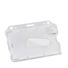 Kartenhalter - transparent - Querformat