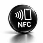 NFC Sticker Epoxy - On-Metal - ø 30 mm - schwarz rund (optional mit Kodierung)