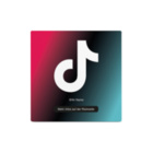 TikTok NFC Schild - mit LOGO - PVC matt - 93 x 93 mm