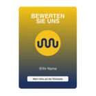 Kununu NFC Aufsteller - mit LOGO - PVC glänzend - A6 (105 x 148 mm)