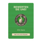 eKomi NFC Aufsteller - mit LOGO - Bambus Holz - A6 (105 x 148 mm)