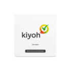Kiyoh NFC Schild - mit LOGO - PVC matt - 93 x 93 mm
