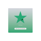 Trustpilot NFC Schild - mit LOGO - PVC matt - 93 x 93 mm