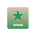 Trustpilot NFC Schild - mit LOGO - Bambus Holz - 93 x 93 mm