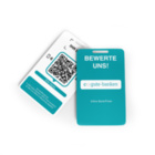 gute-Banken NFC Karte - mit LOGO - PVC matt - 85,6 x 54 mm - Hochformat - Langlochschlitzung