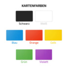 NFC Karte PVC - NTAG216 - 924 Byte - farbig matt (ohne Druck)