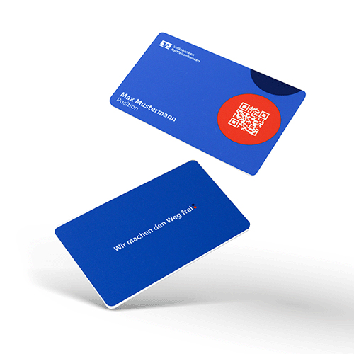 VR Payment Hellblau PVC